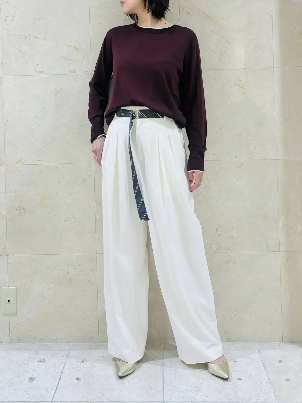 BEIGE， スタッフ コーディネート画像