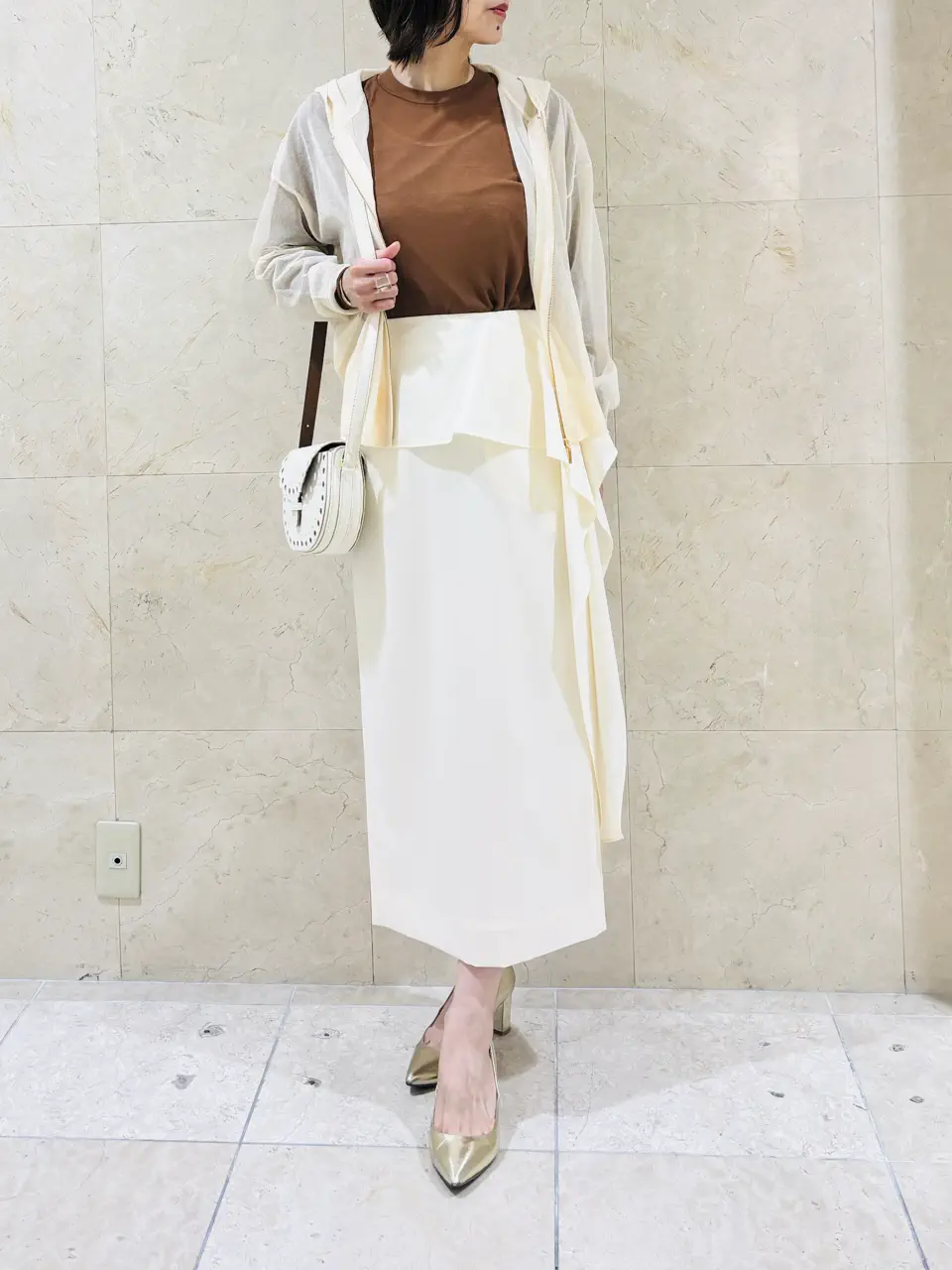 BEIGE， スタッフ コーディネート画像