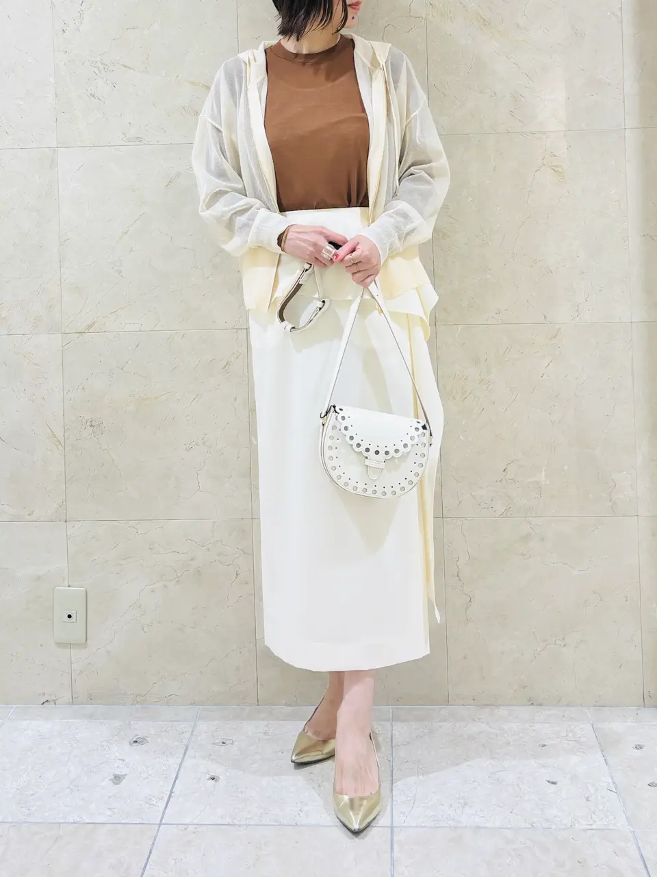 BEIGE， スタッフ コーディネート画像