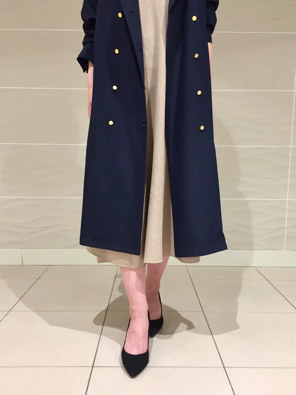 BEIGE， スタッフ コーディネート画像