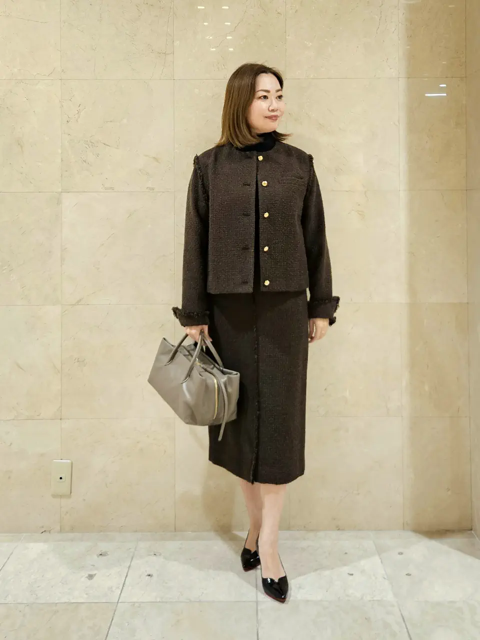 BEIGE， 堀江 コーディネート画像