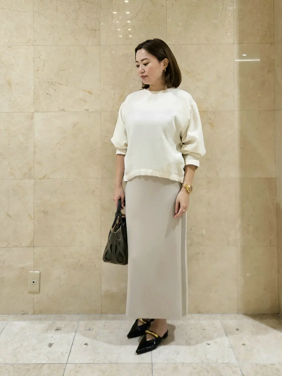 BEIGE， 堀江 コーディネート画像