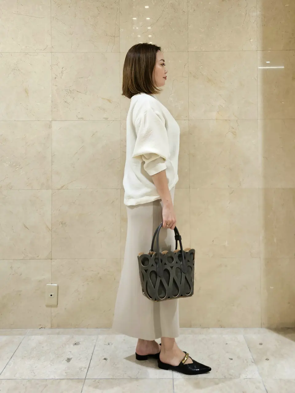BEIGE， 堀江 コーディネート画像