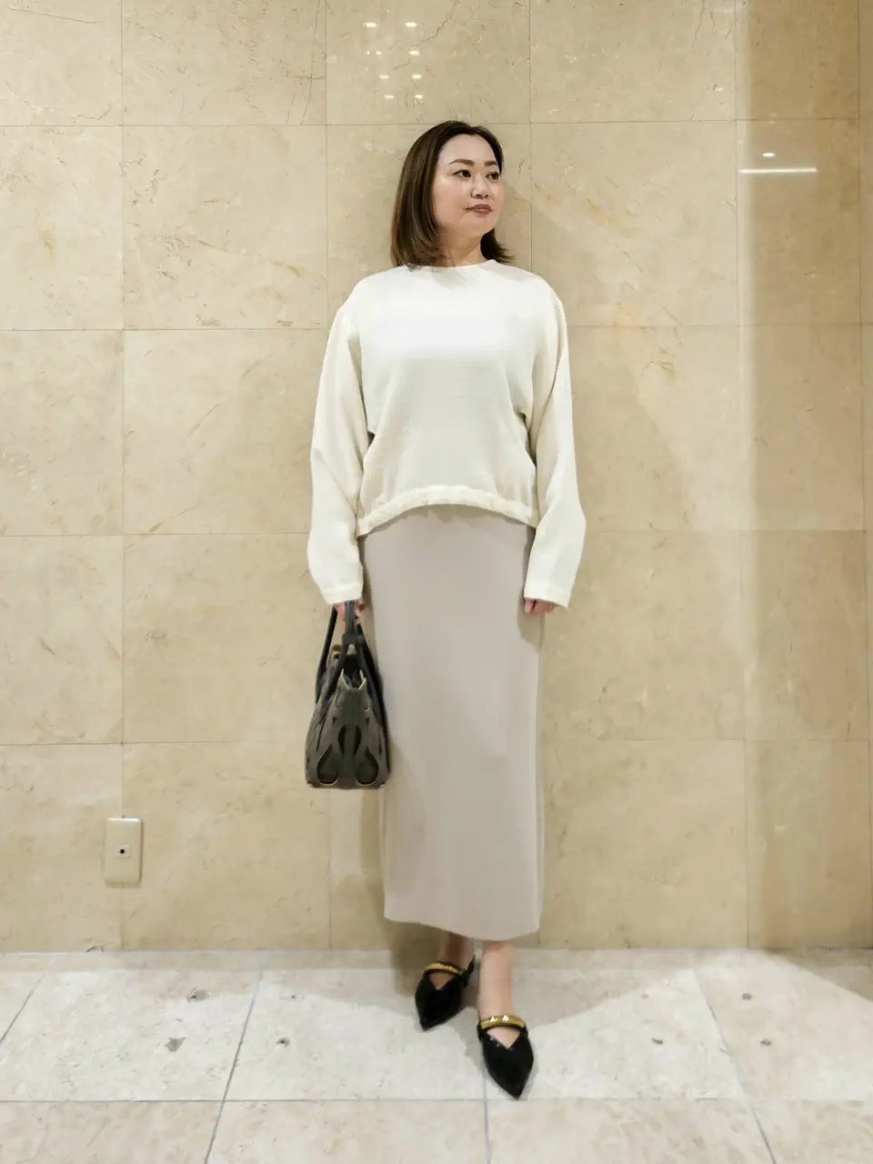 BEIGE， 堀江 コーディネート画像