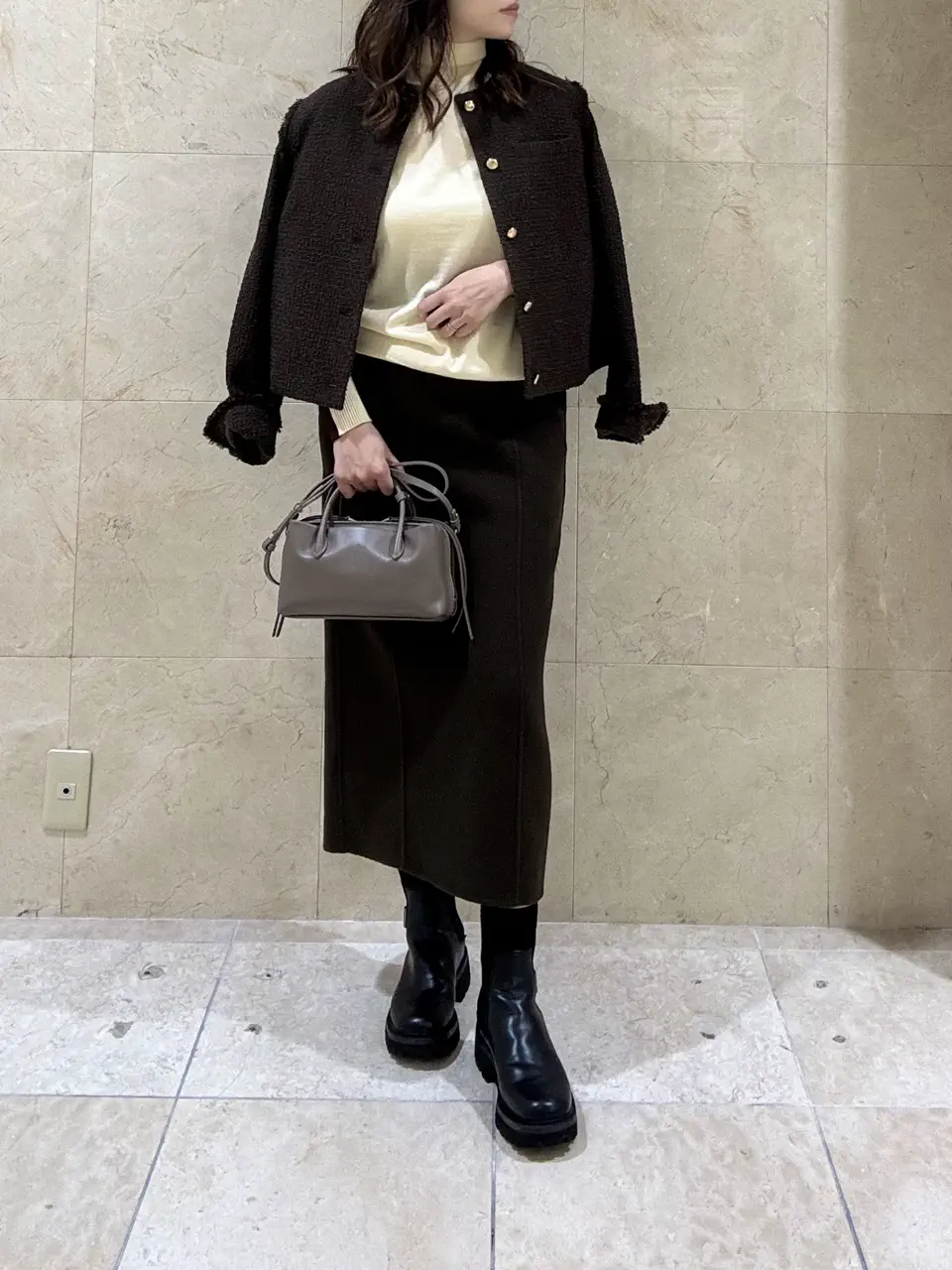 BEIGE， スタッフ コーディネート画像