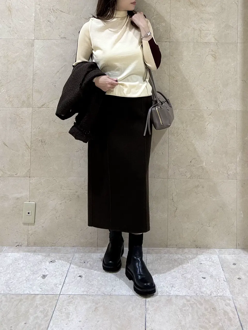 BEIGE， スタッフ コーディネート画像
