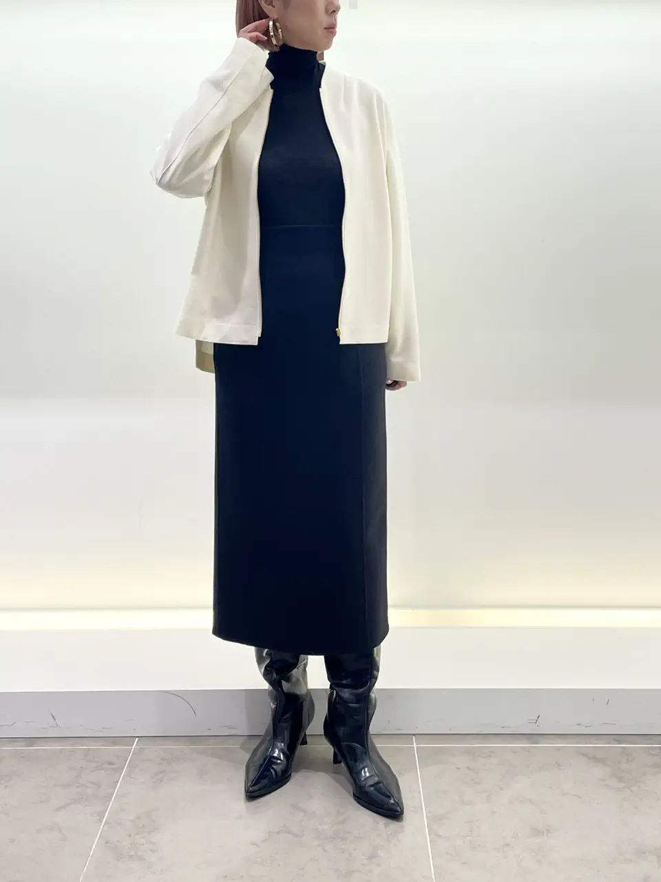 BEIGE， 柴田 コーディネート画像