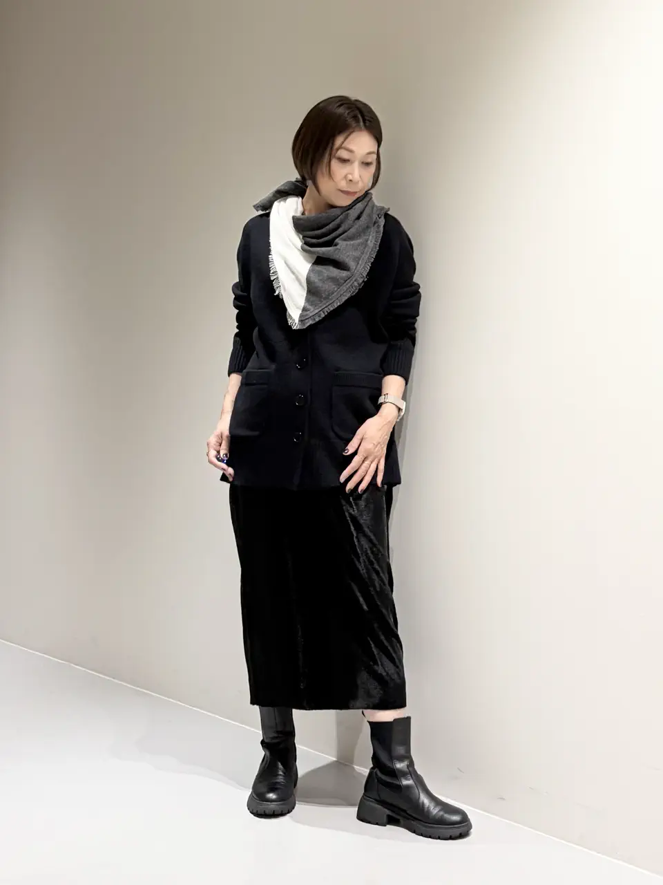  Hashimoto コーディネート画像