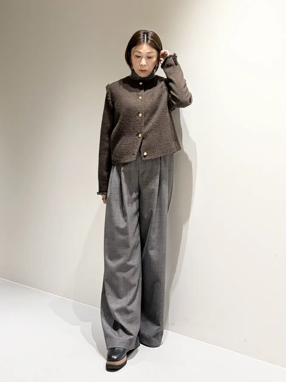  Hashimoto コーディネート画像