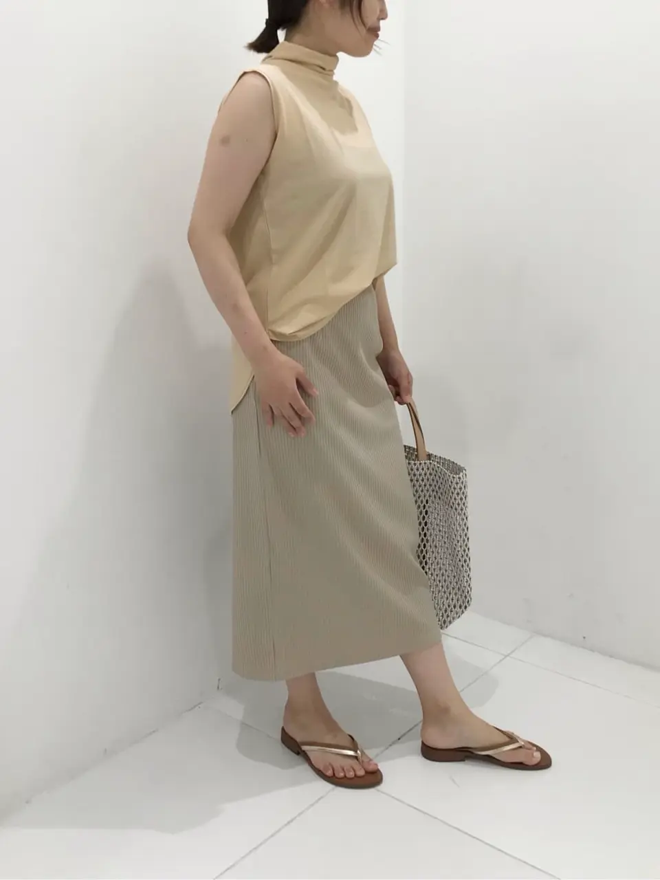 BEIGE， スタッフM コーディネート画像