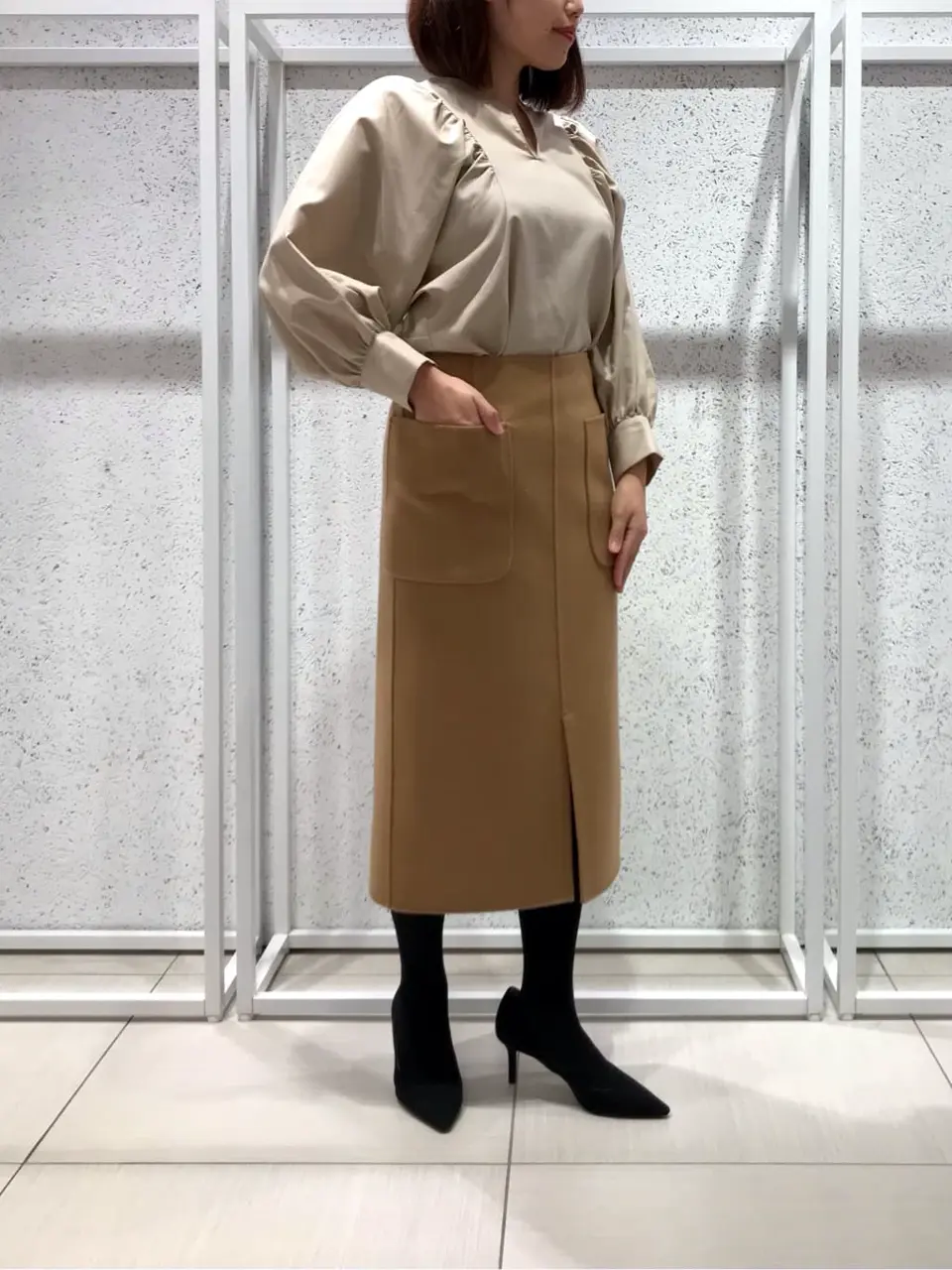 BEIGE， スタッフM コーディネート画像