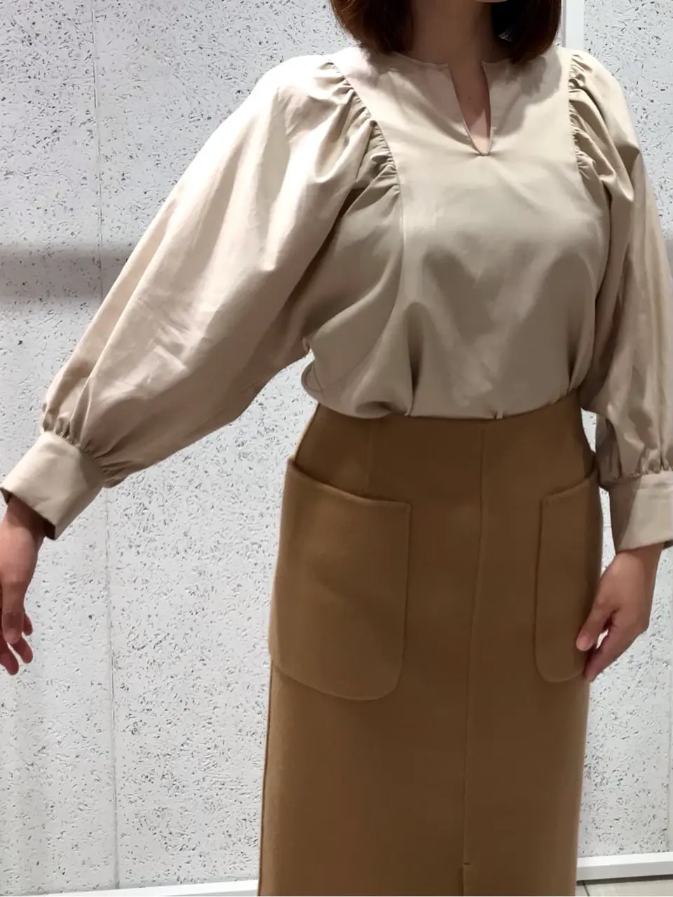 BEIGE， スタッフM コーディネート画像