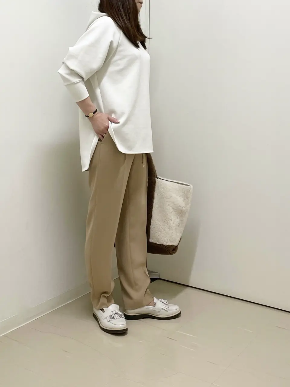 BEIGE， スタッフ コーディネート画像
