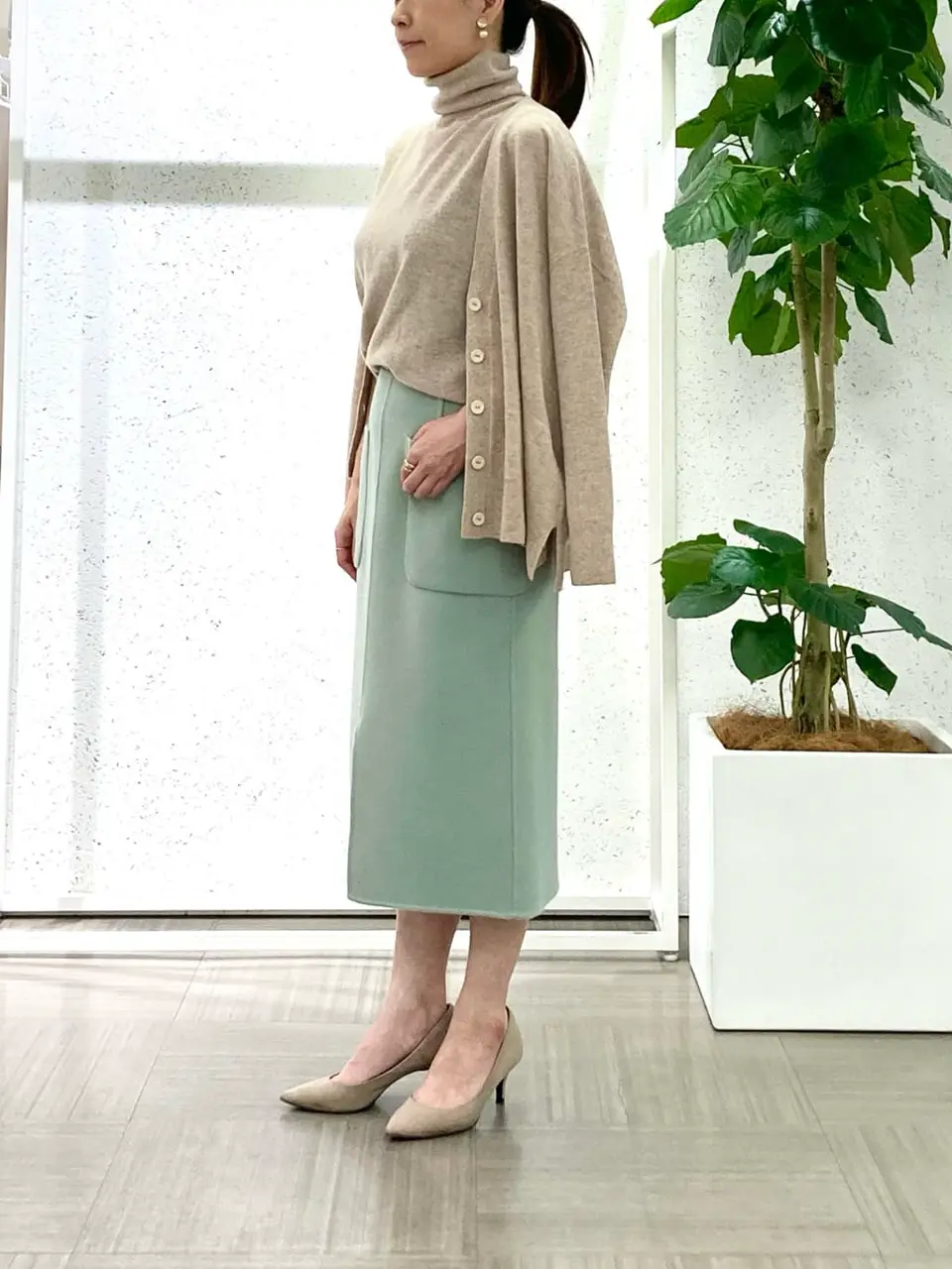 BEIGE， 緒方 コーディネート画像