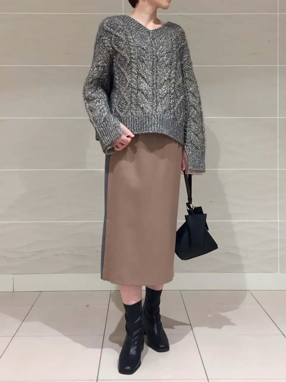 BEIGE， スタッフ コーディネート画像