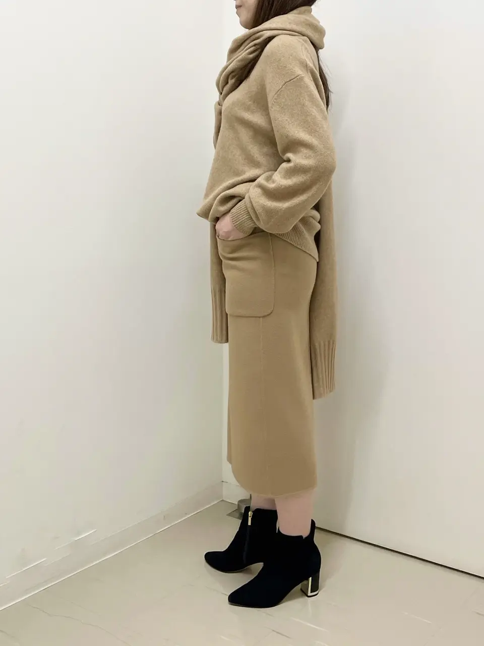 BEIGE， スタッフ コーディネート画像