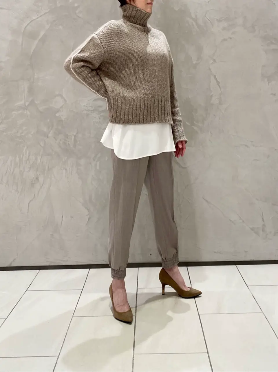 BEIGE， スタッフ コーディネート画像