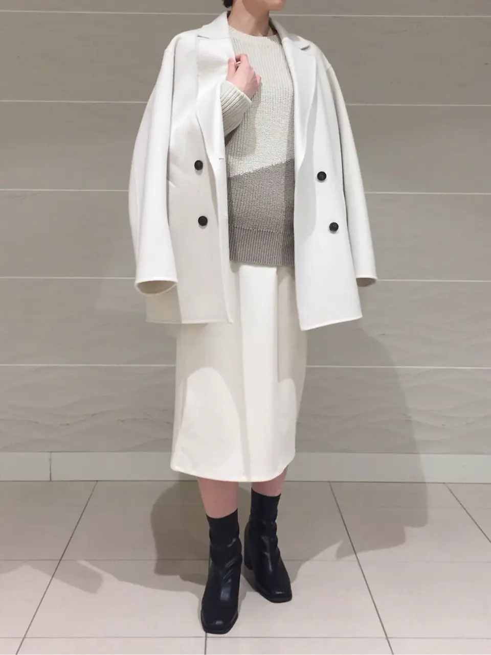 BEIGE， スタッフ コーディネート画像