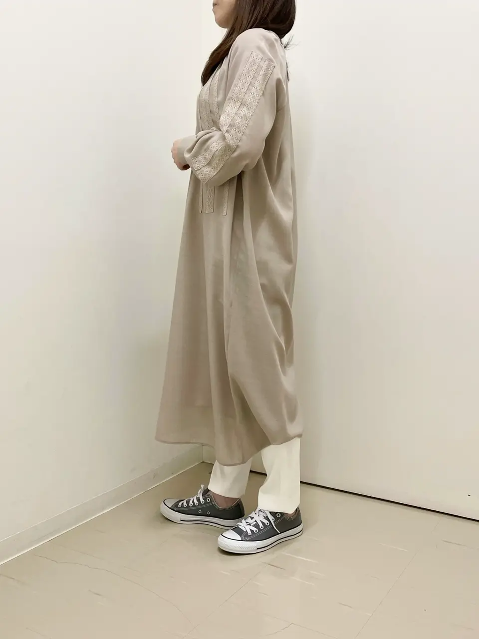 BEIGE， スタッフ コーディネート画像