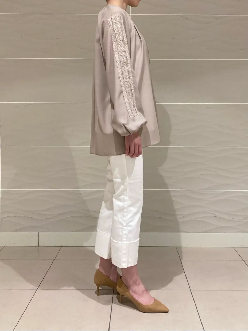 BEIGE， スタッフ コーディネート画像