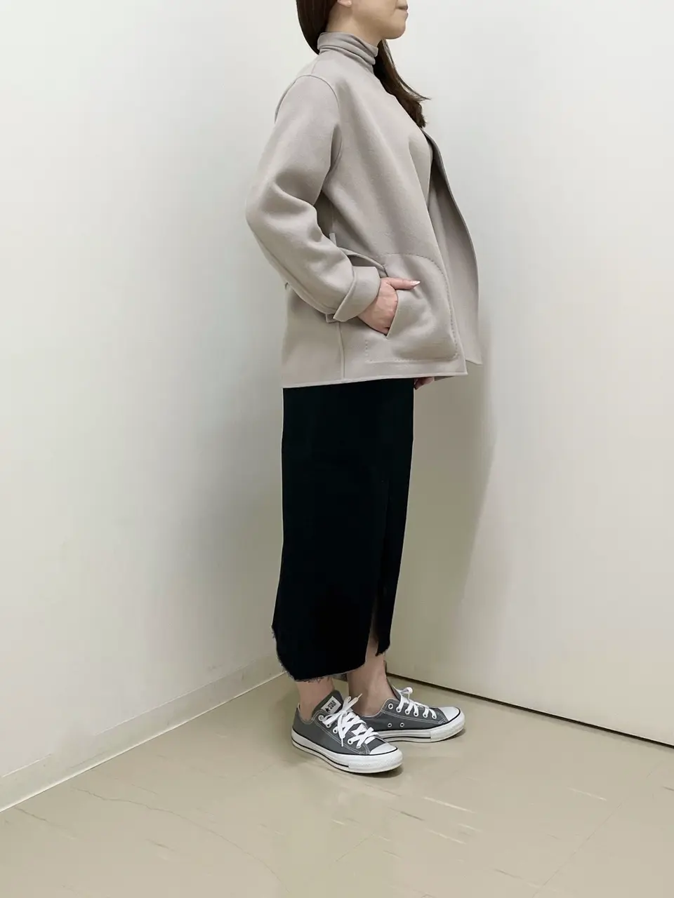 BEIGE， スタッフ コーディネート画像