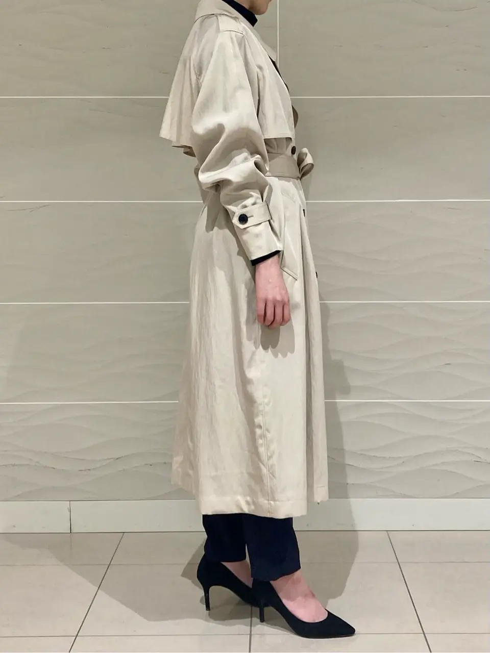 BEIGE， スタッフ コーディネート画像