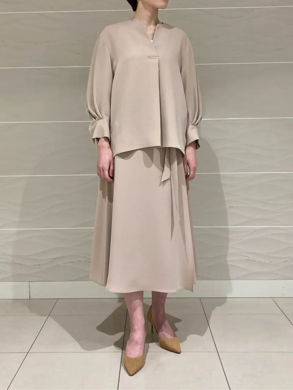 BEIGE， スタッフ コーディネート画像