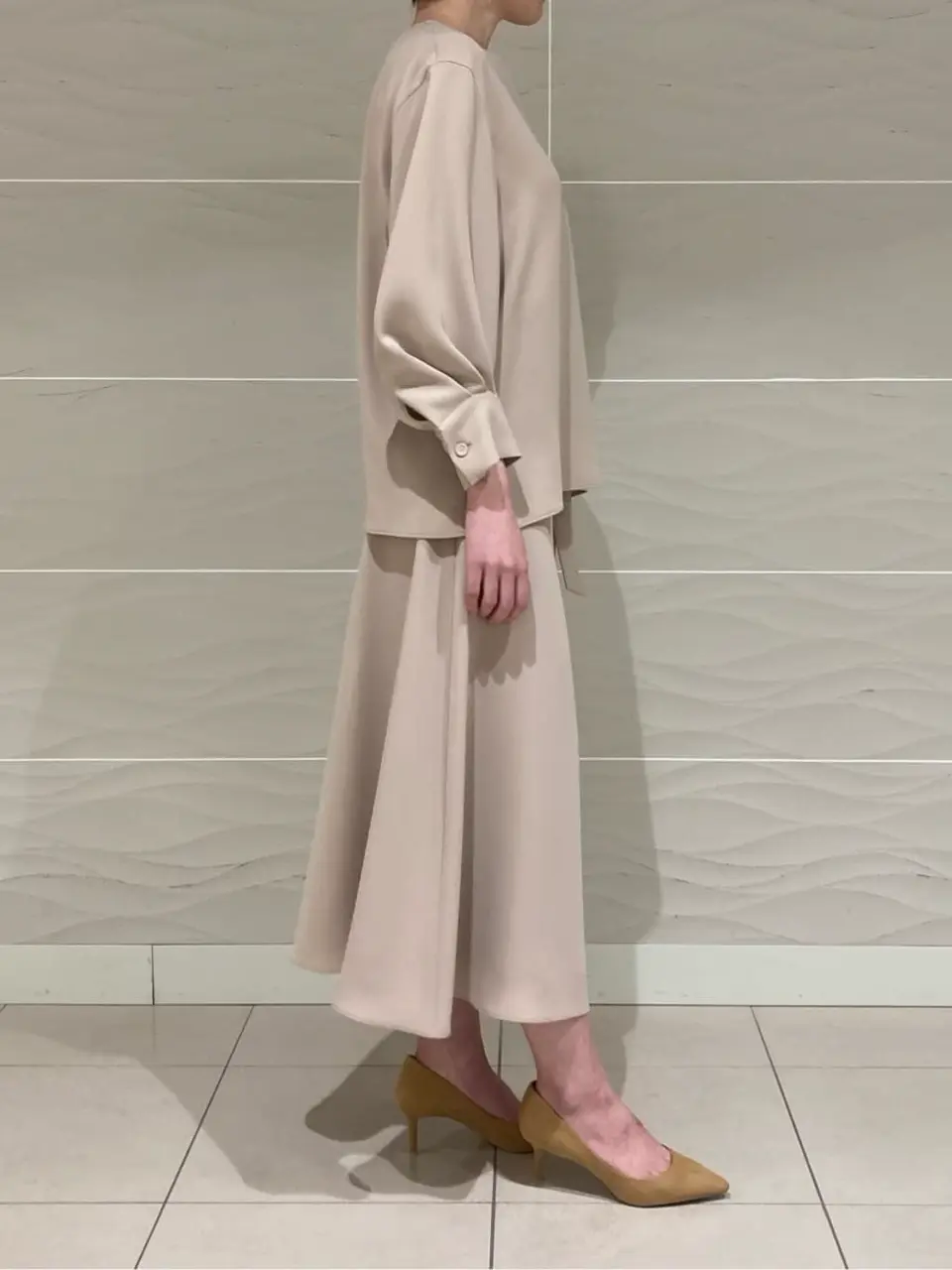 BEIGE， スタッフ コーディネート画像