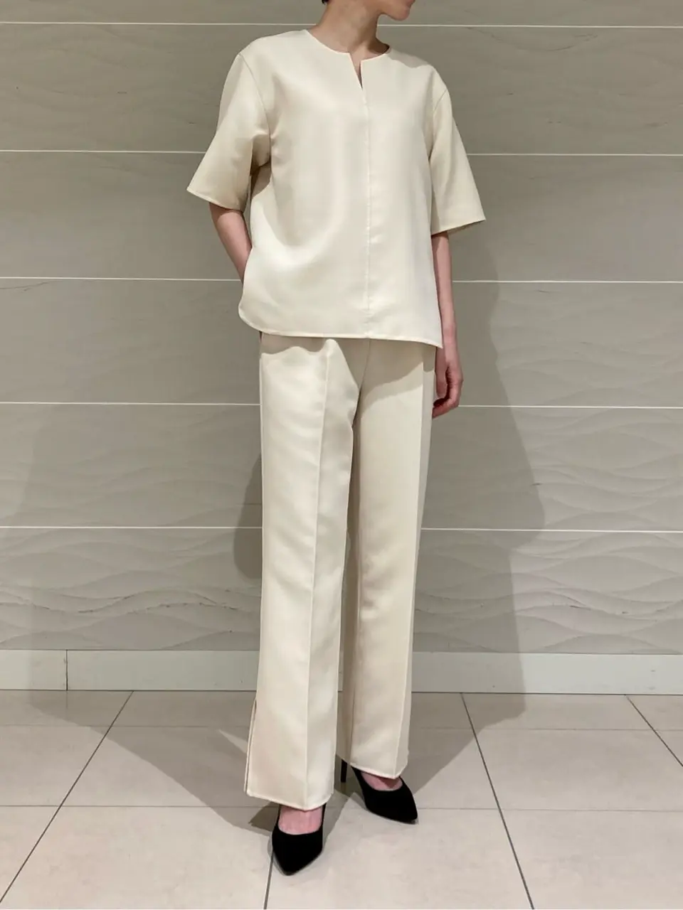 BEIGE， スタッフ コーディネート画像