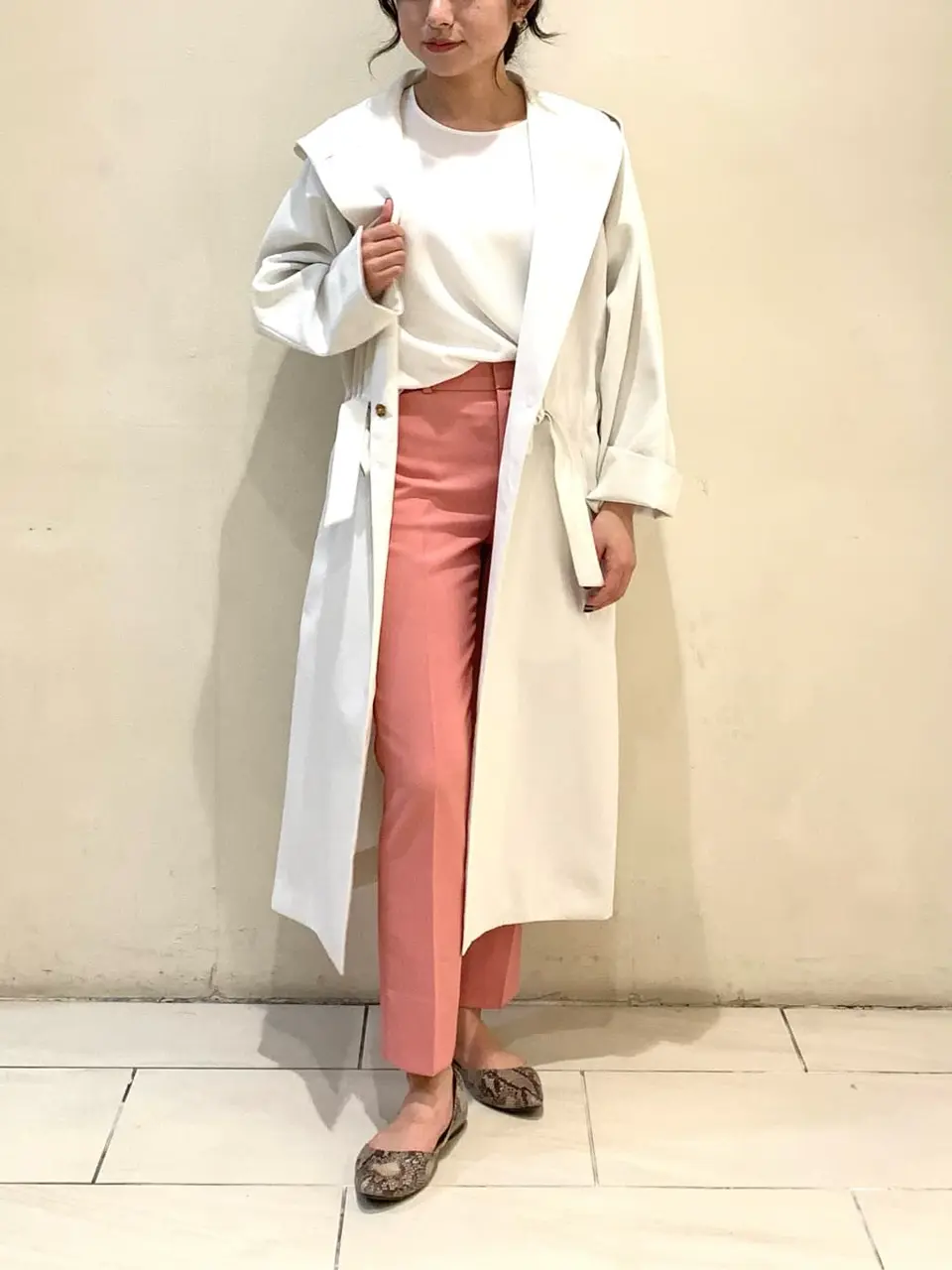 BEIGE， アライ コーディネート画像