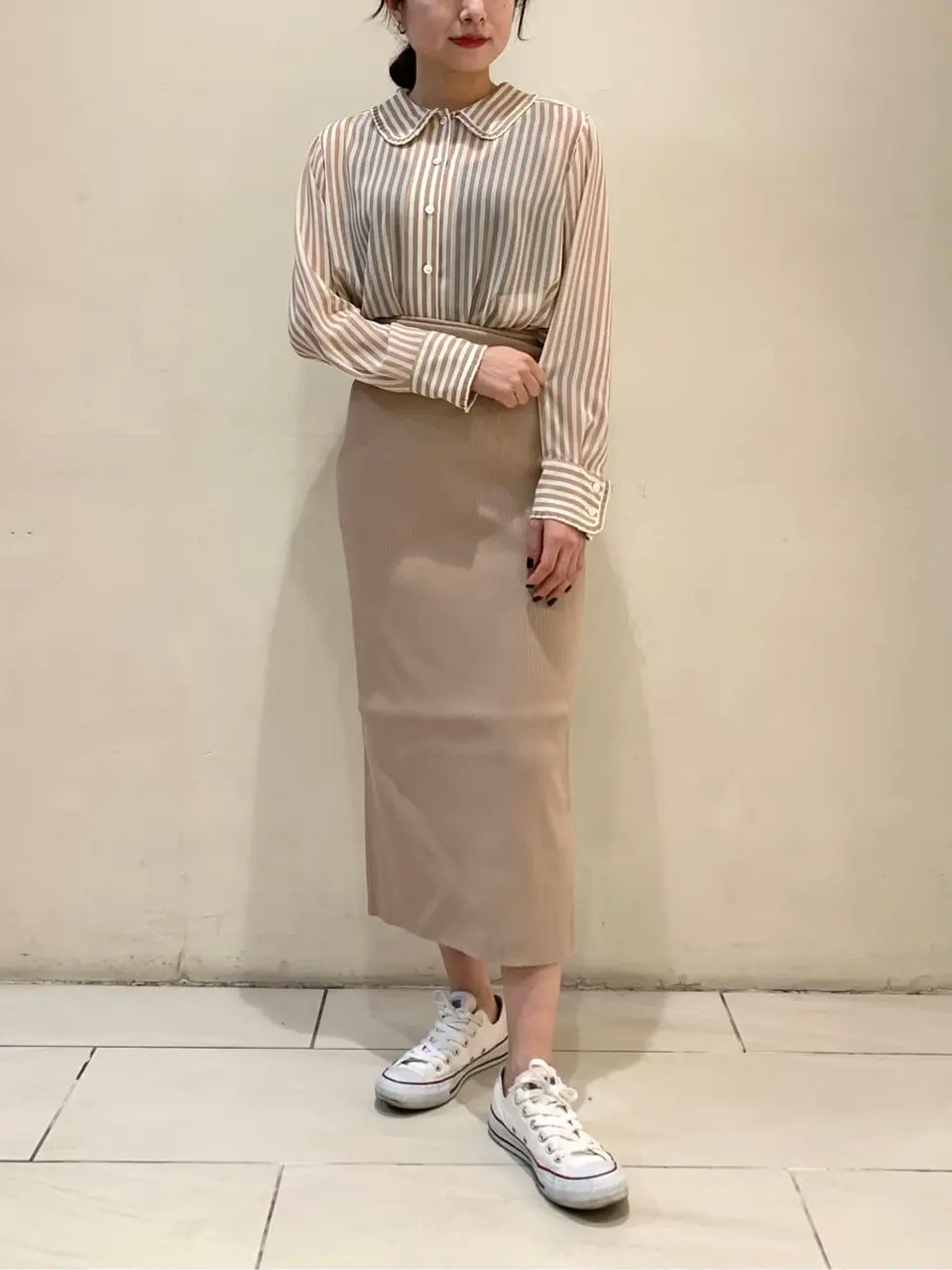 BEIGE， アライ コーディネート画像