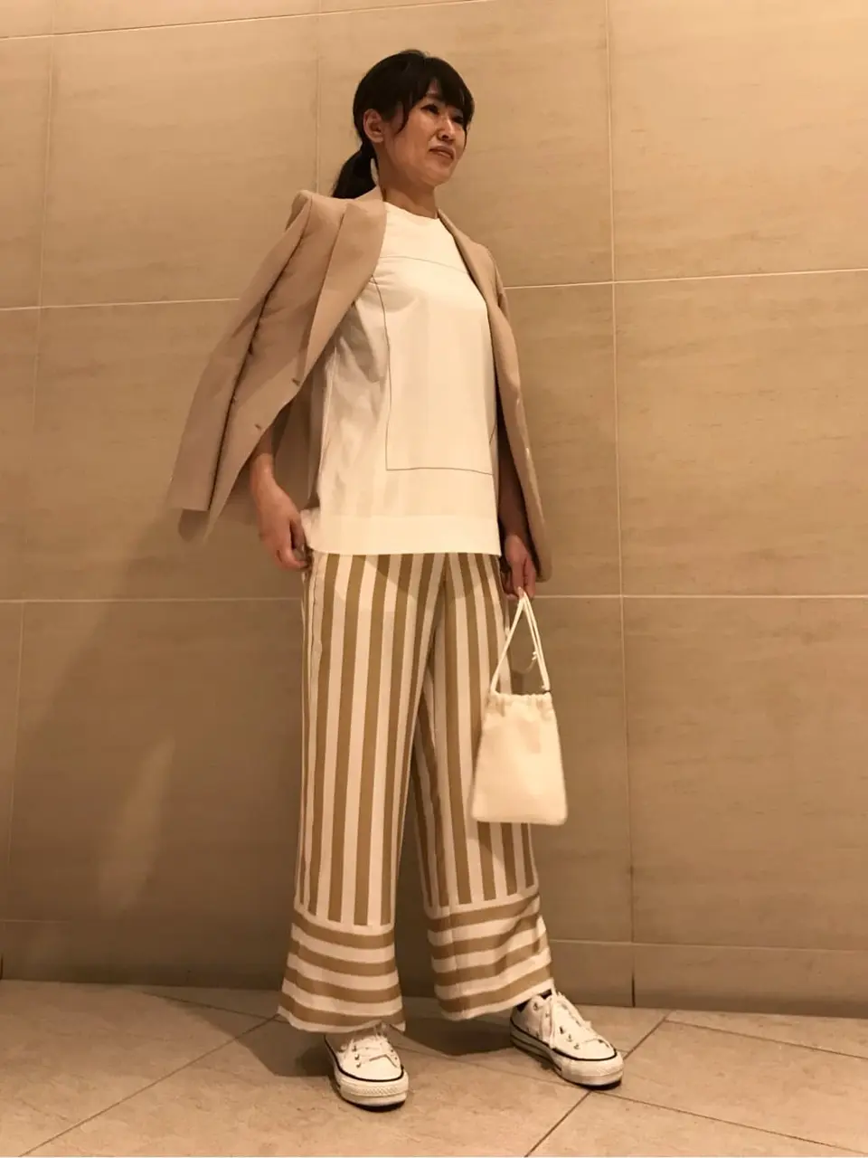 BEIGE， スタッフ コーディネート画像