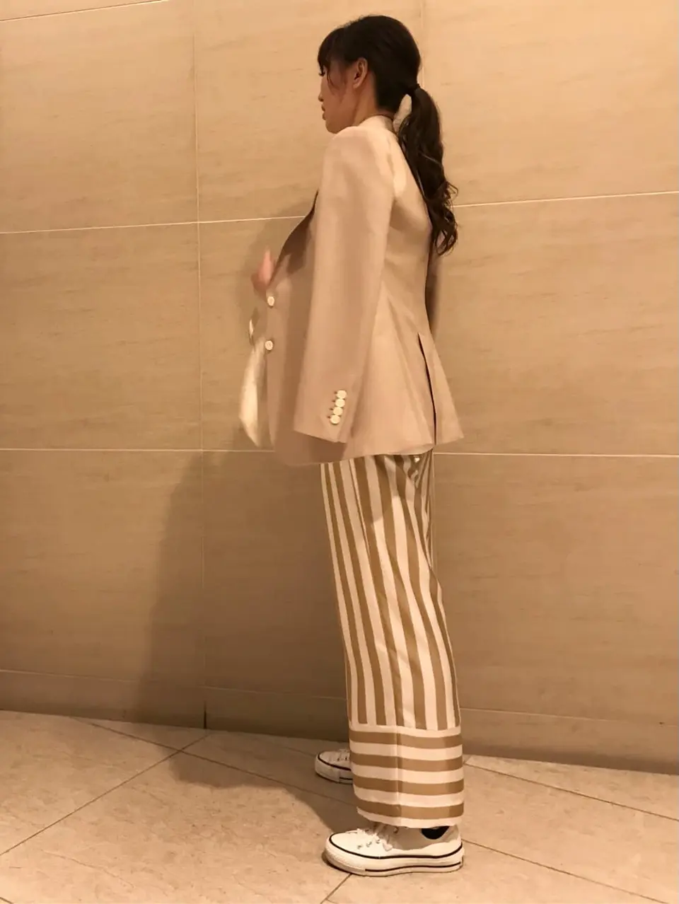 BEIGE， スタッフ コーディネート画像