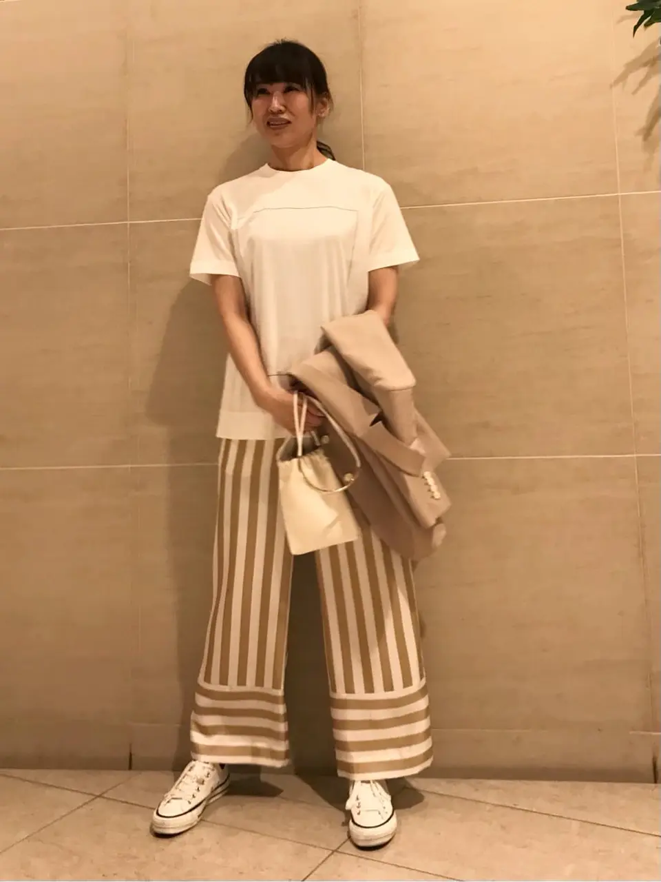 BEIGE， スタッフ コーディネート画像