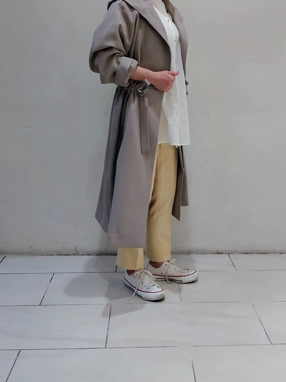 BEIGE， スタッフ コーディネート画像