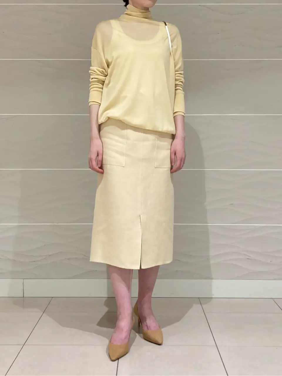 BEIGE， スタッフ コーディネート画像