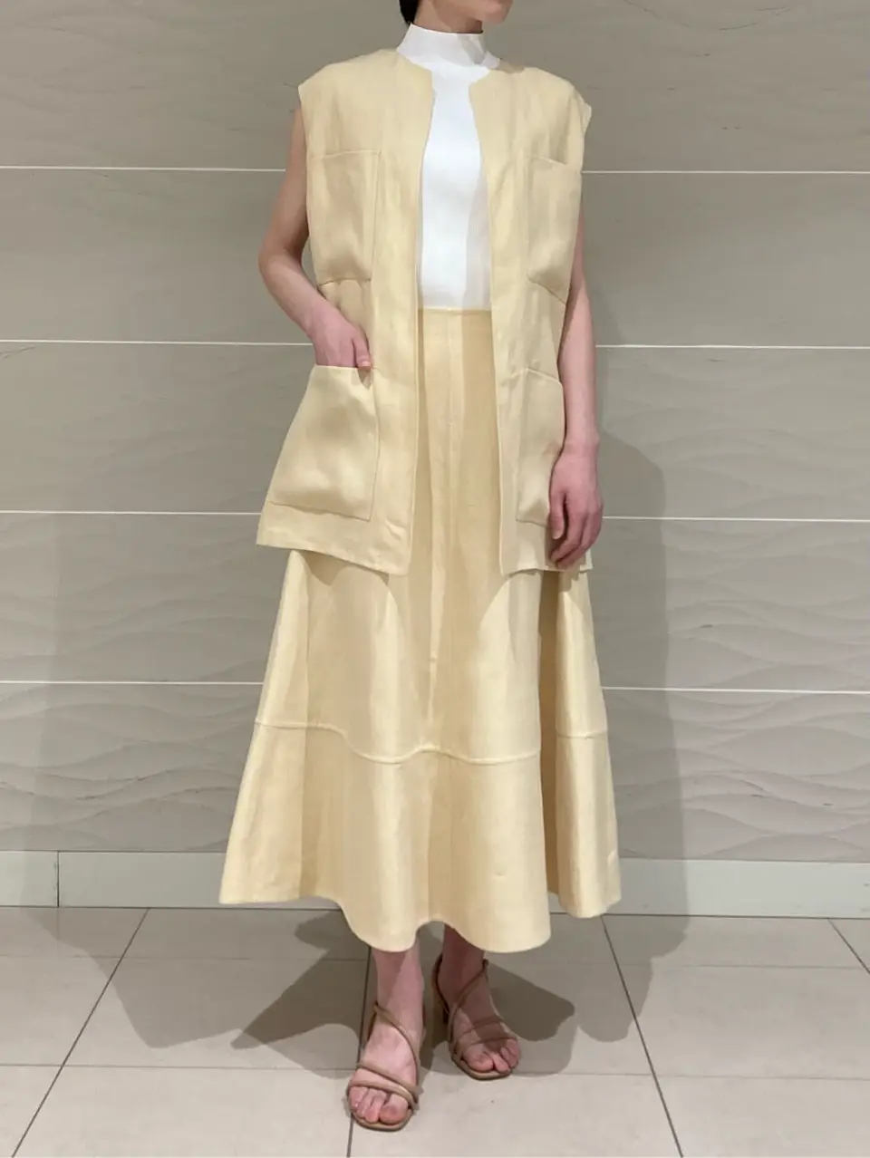 BEIGE， スタッフ コーディネート画像