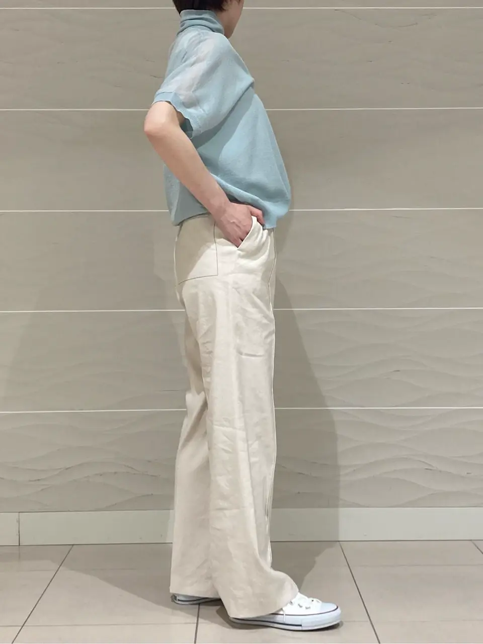 BEIGE， スタッフ コーディネート画像