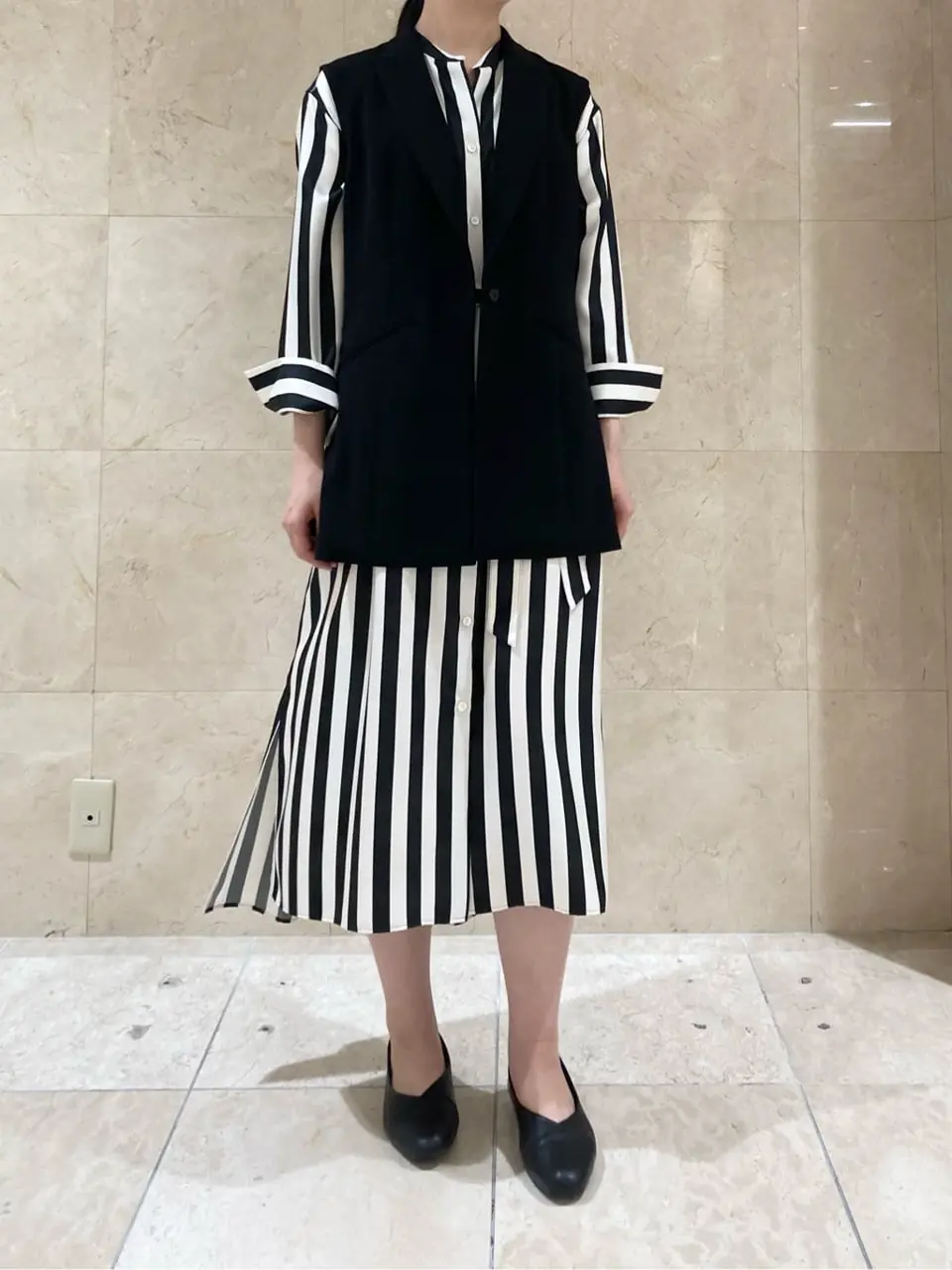 BEIGE， スタッフ コーディネート画像