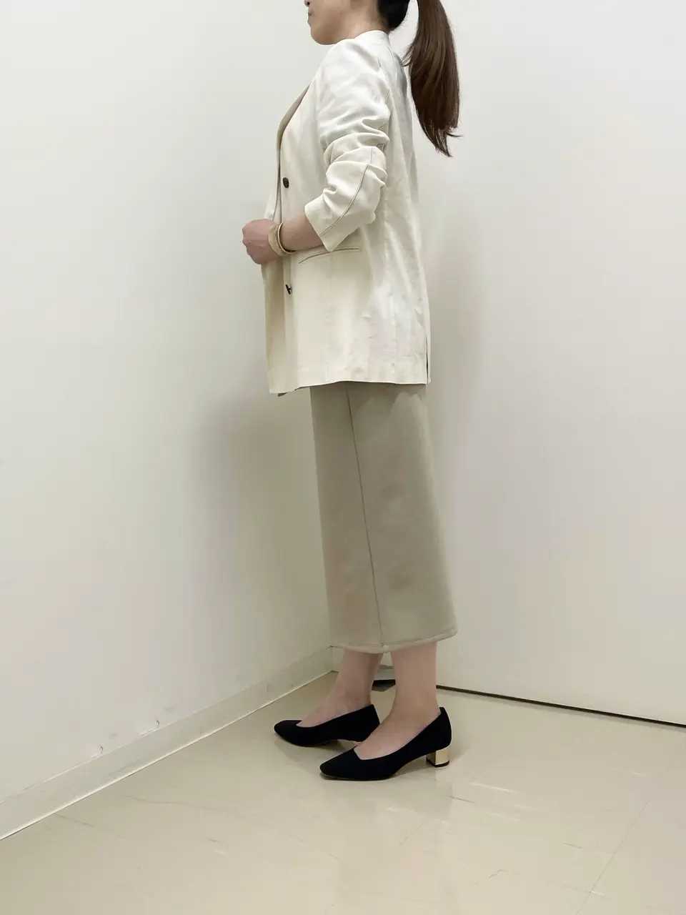 BEIGE， スタッフ コーディネート画像