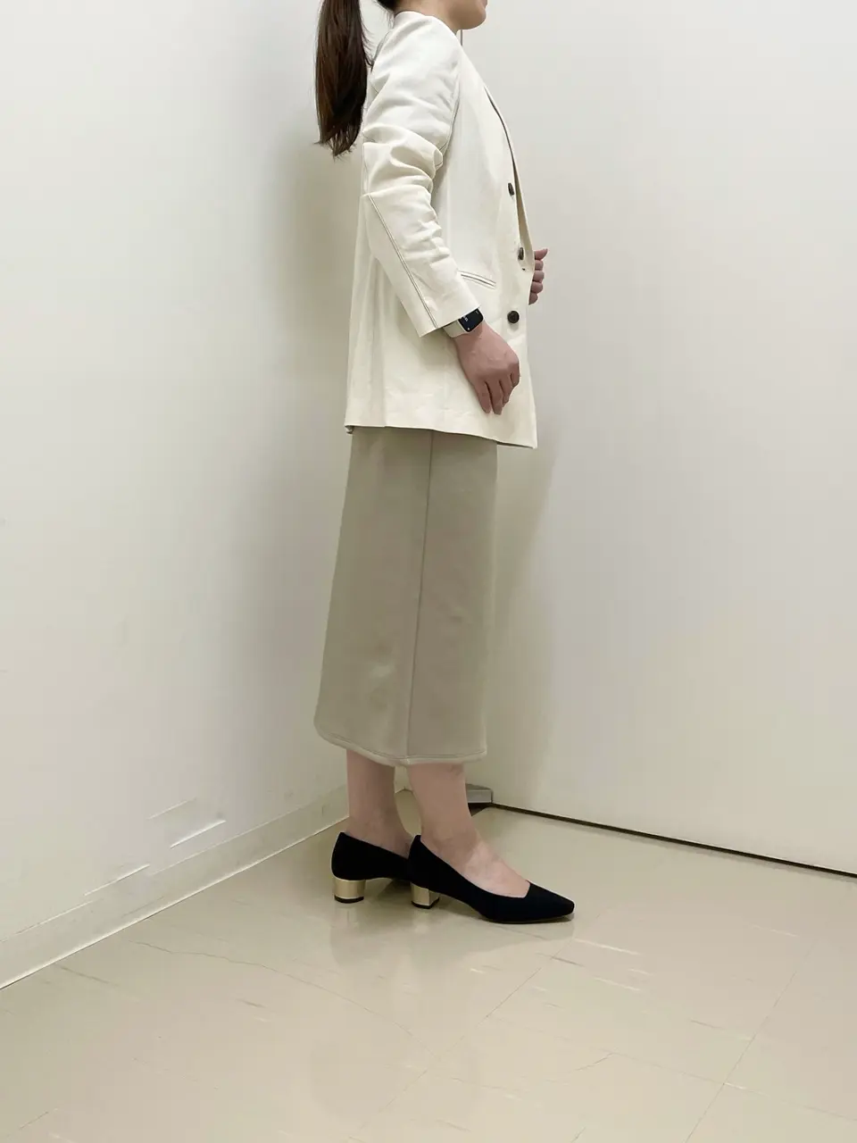 BEIGE， スタッフ コーディネート画像