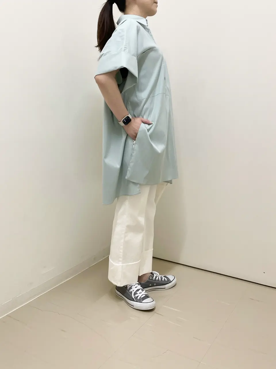 BEIGE， スタッフ コーディネート画像