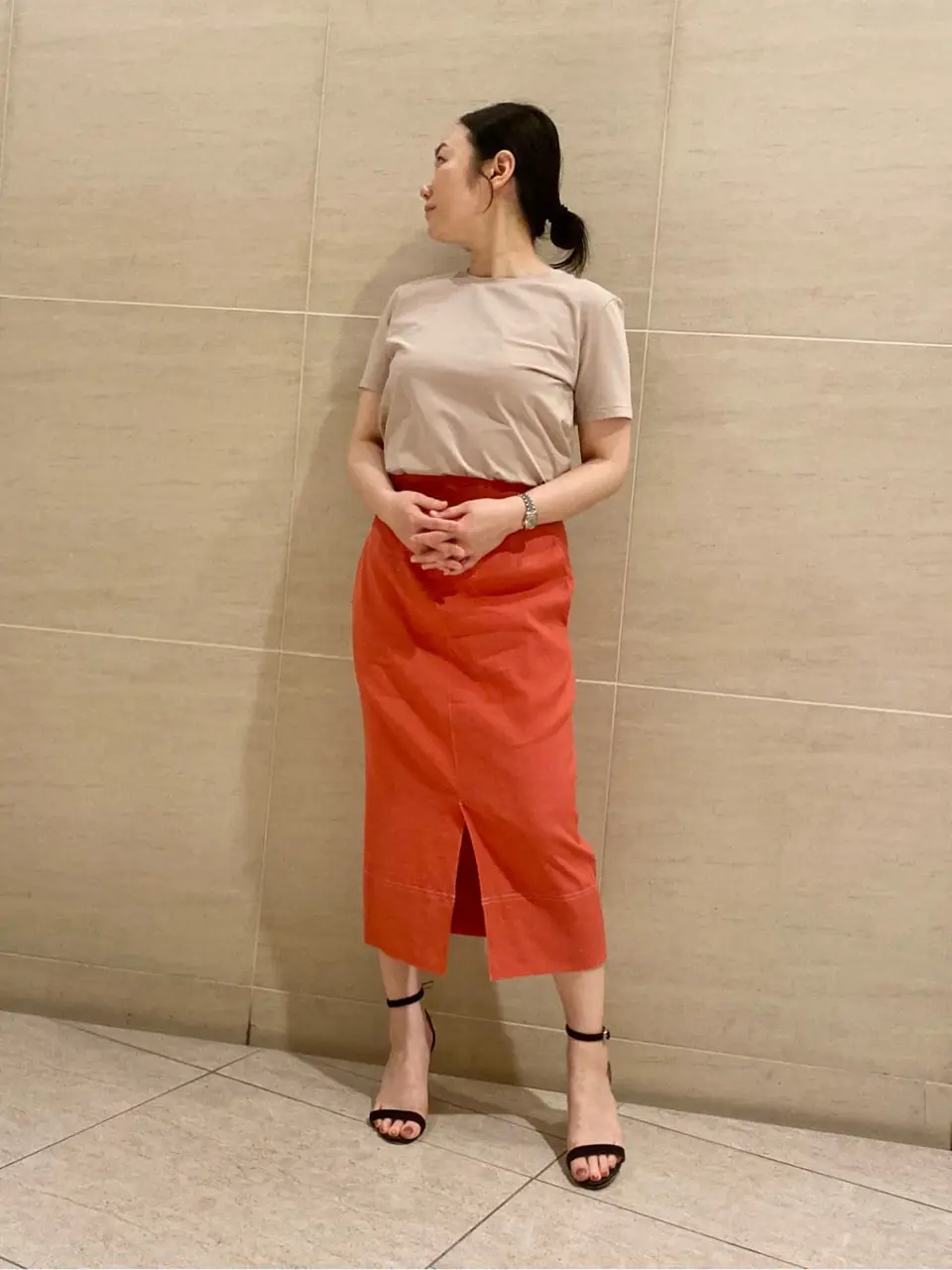 BEIGE， 毛利 コーディネート画像