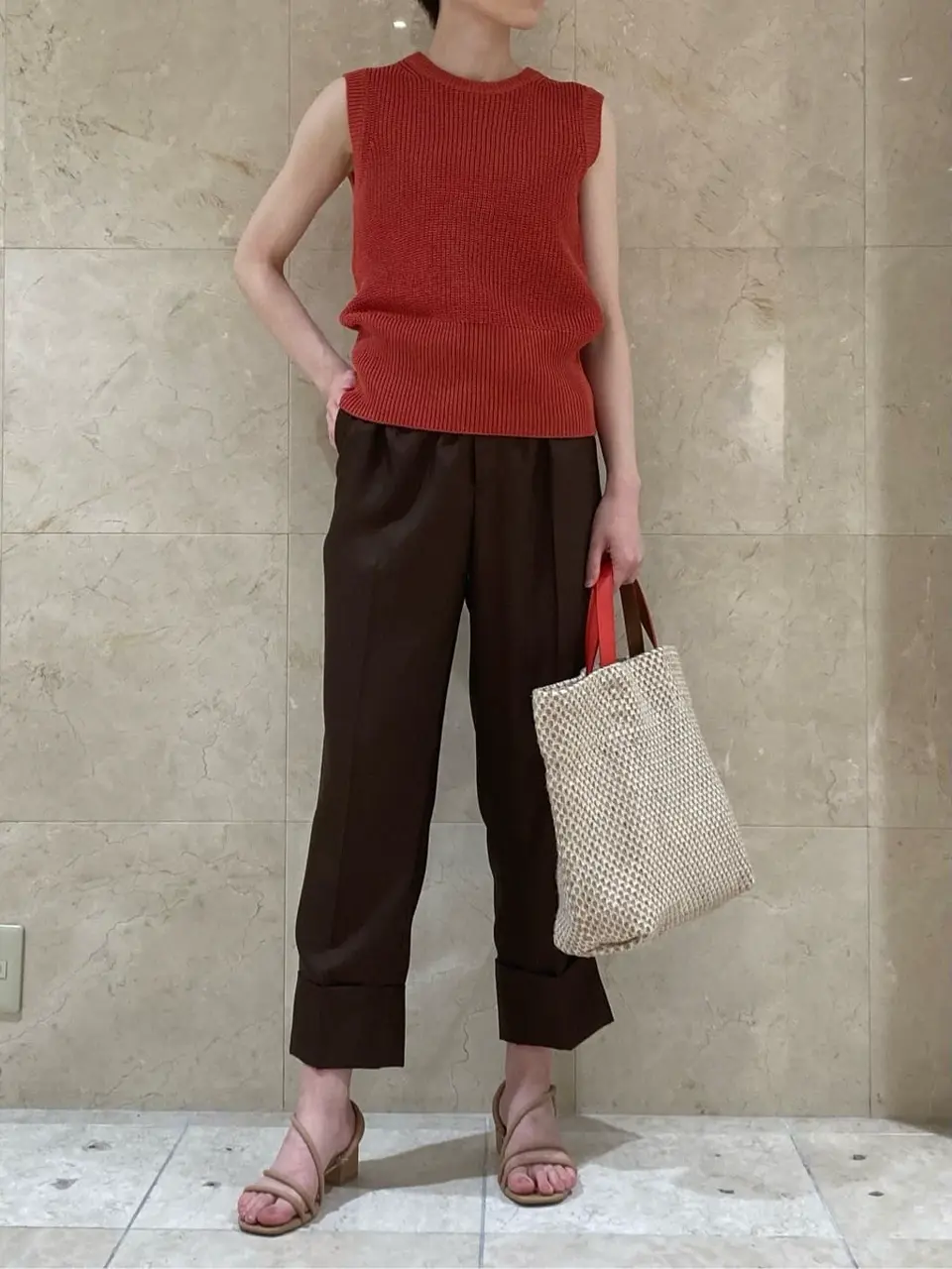 BEIGE， スタッフ コーディネート画像