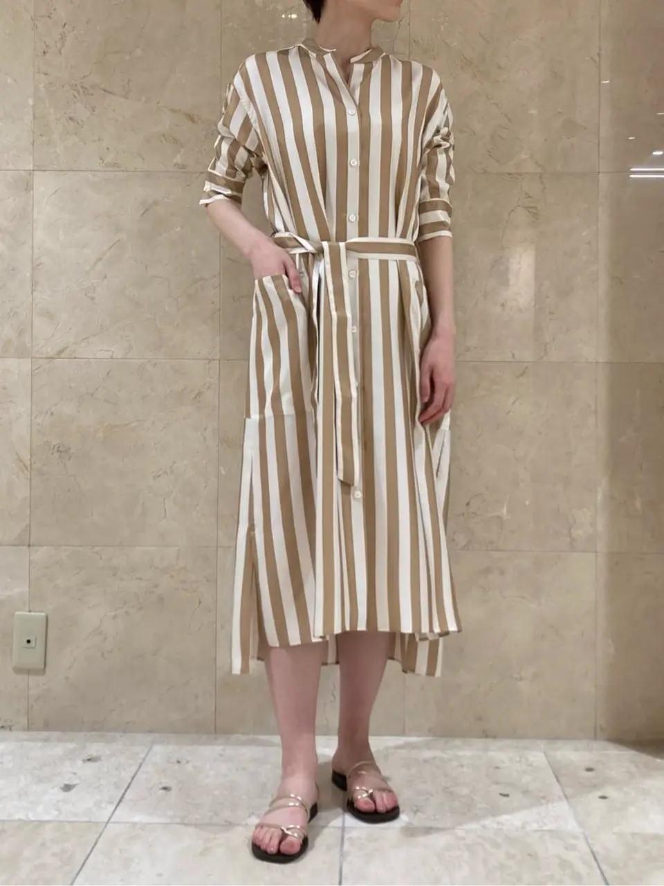 BEIGE， スタッフ コーディネート画像