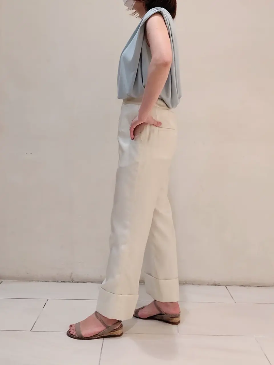 BEIGE， スタッフ コーディネート画像