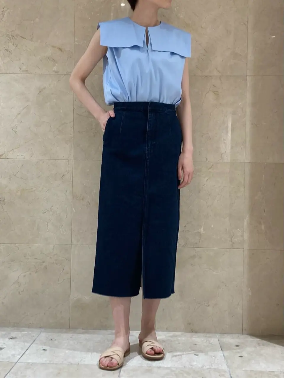 BEIGE， スタッフ コーディネート画像