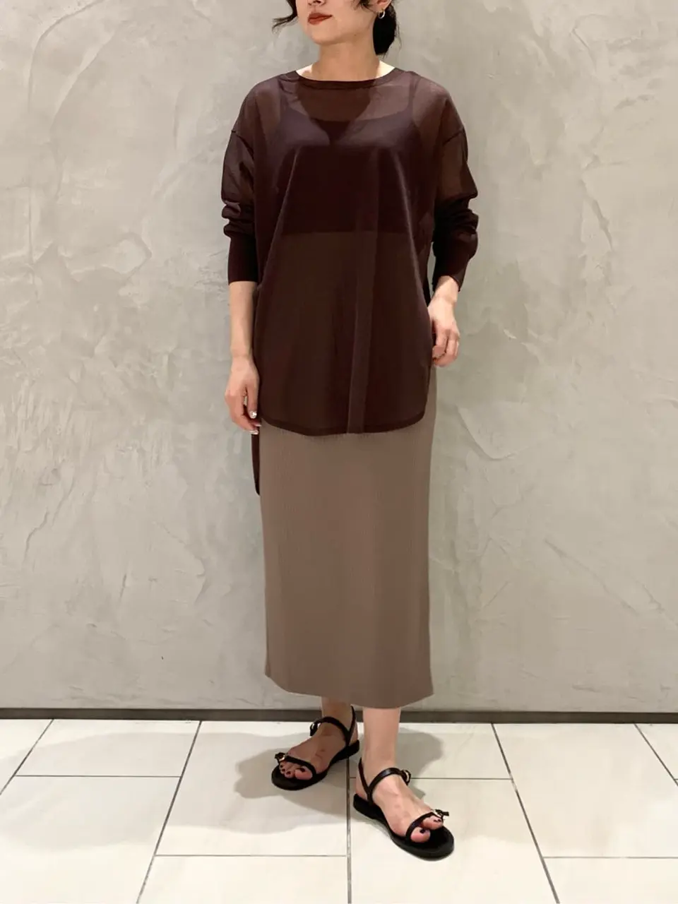 BEIGE， アライ コーディネート画像