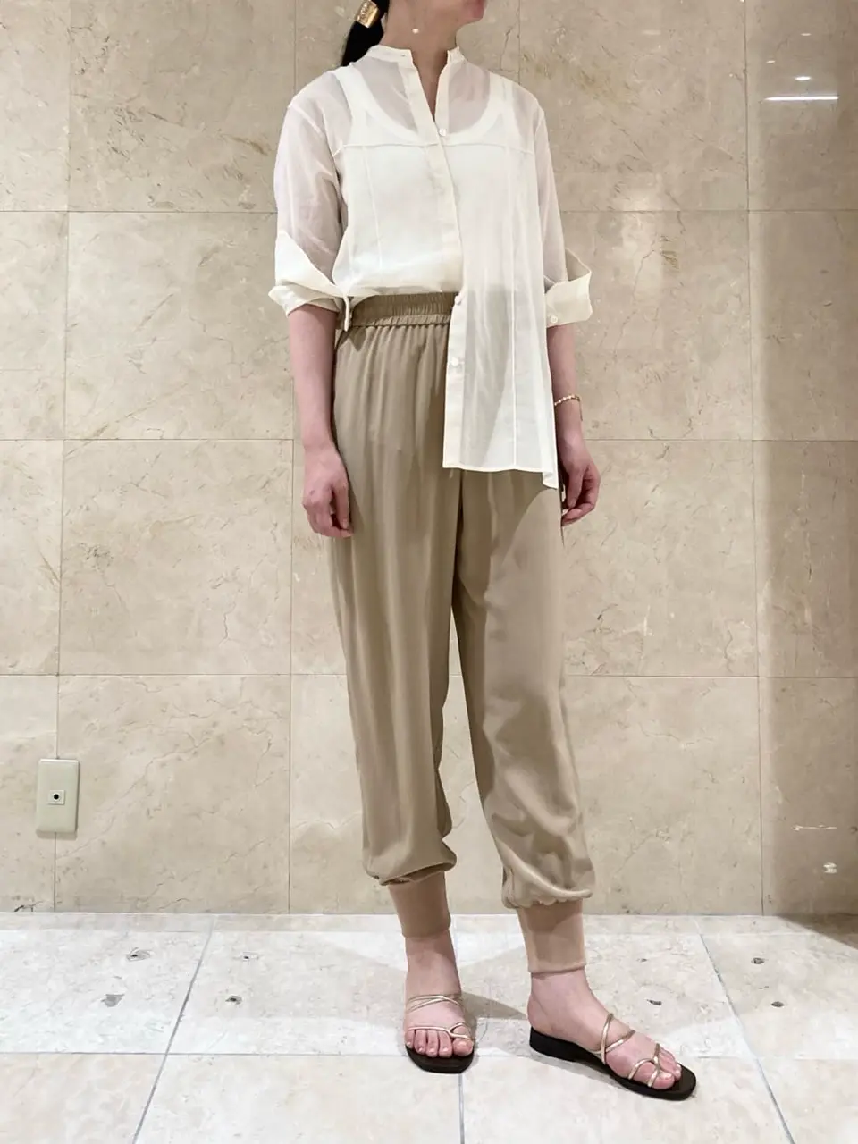 BEIGE， スタッフ コーディネート画像