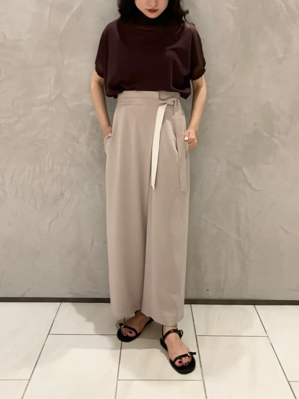 BEIGE， アライ コーディネート画像